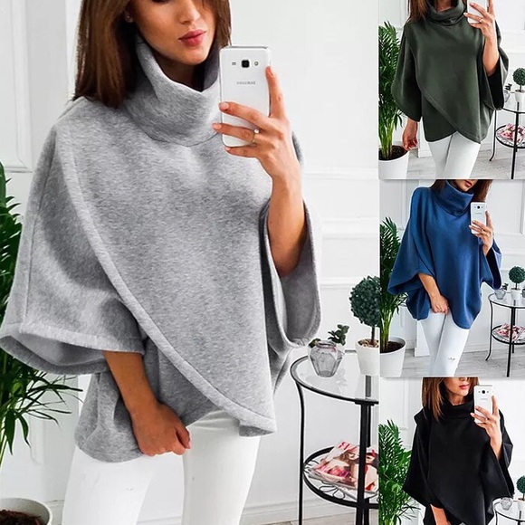 Sweaters - Turtle neck sweater in 4 colors
